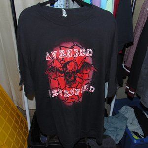 2017 Avenged Sevenfold Concert Tour T-shirt 2xl  ((B1))